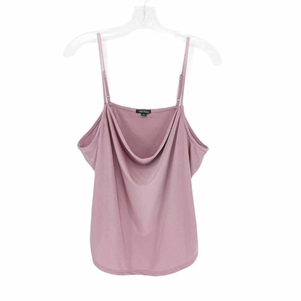 Wild Fable Draped Neck Pink Tank Top Size XL